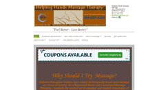 Desktop Screenshot of helpinghandsmassagewv.com